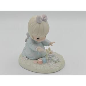 Precious Moments 1987 God Bless You For Touching My Life PM-881 Figurine